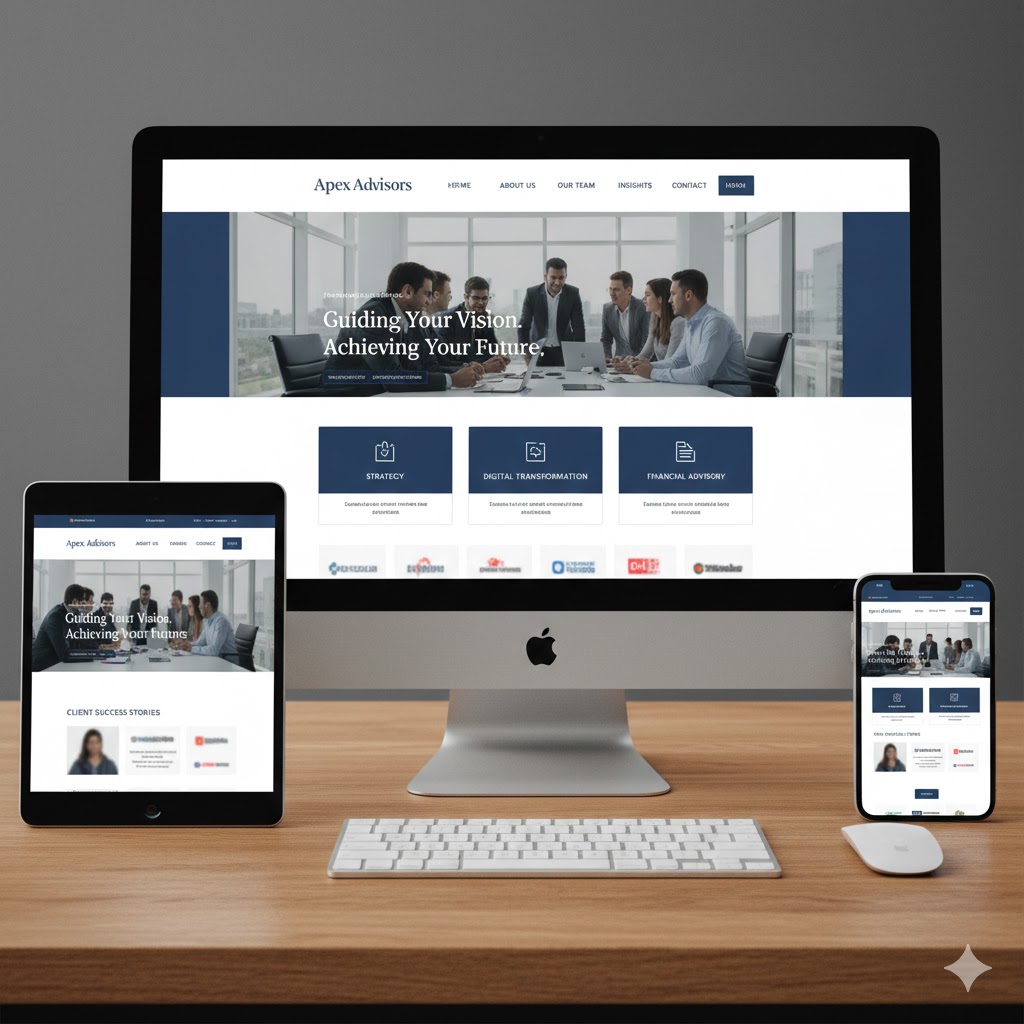 Consulting Firm Website